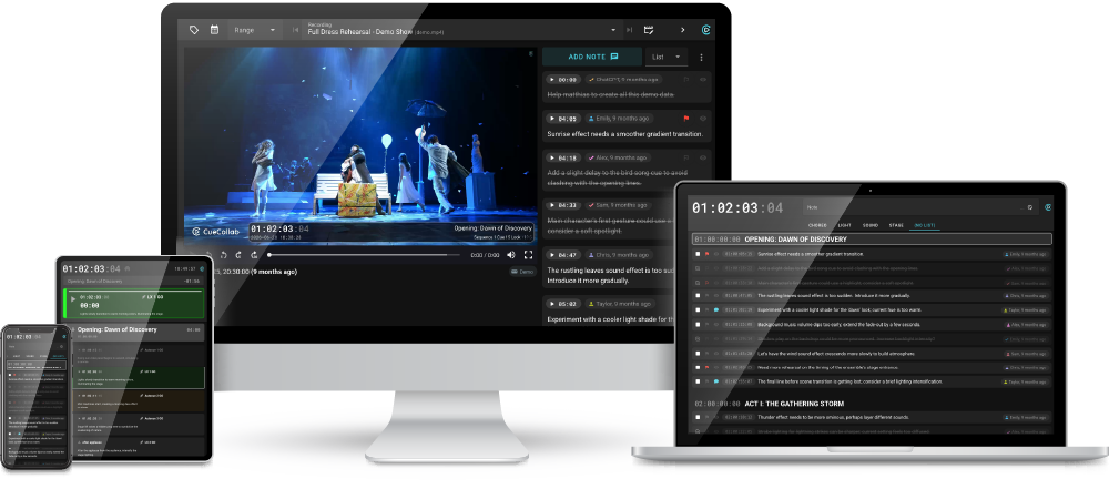 CueCollab Screenshots